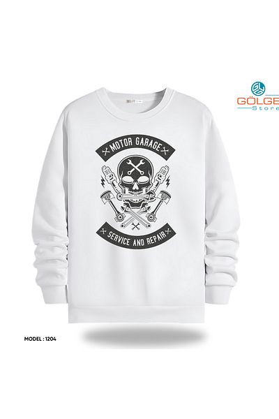 Gölge Store Carry Your Motor Soul on Sweatshirt! |   Crew Neck Unisex Slimfit Sweatshirt
