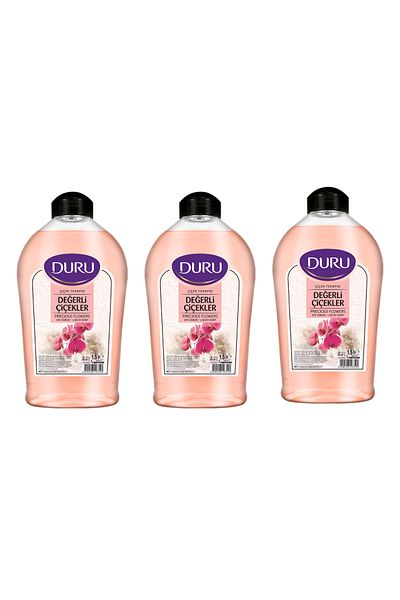 Duru Precious Flower Therapy - 1.5 Lt 3Pcs Liquid Soap