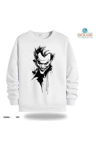 Gölge Store Unisex Slimfit Crew Neck Streetwear Sweatshirt
