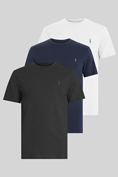 Kozik Τριπλή κανονική εφαρμογή - Μπλουζάκι με λαιμόκοψη 100% βαμβακερό χωρίς ...