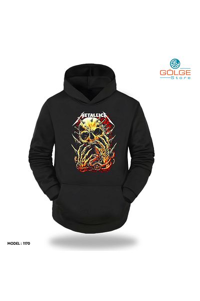Gölge Store Spiritul rockului etern: Hanoracul Metallica Image este acum în stoc |   Hanorac slimfit unisex cu glugă