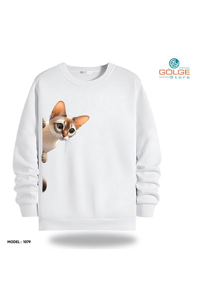 Gölge Store Distracție și drăguț - Stări drăguțe ale prietenilor cu labe - Hanorac slimfit unisex cu gâtul rotund
