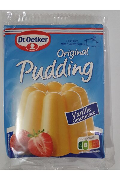 Dr. Oetker Dr.Oetker Original Pudding Vanille Geschmack 37g 3'lü paket