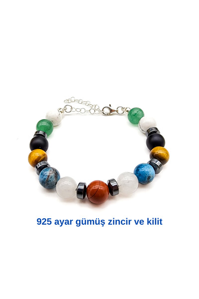 TOPTAŞ DOĞALTAŞ Zayıflama Ve Iştah Kapama Gümüş Bilekliği
