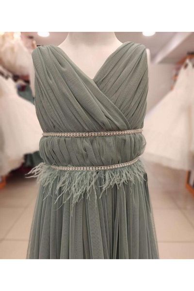 Yonca Çocuk Βραδινό Παιδικό Φόρεμα Daisy Girls 8128 Cross