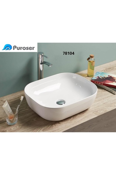 PUROSER Palazzo Tezgah Üstü Çanak Lavabo