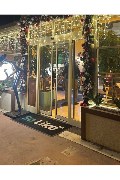 sekizgen led Yılbaşı Işığı Çakarlı Saçak Led Eklenebilir Dış Mekan Günışığı Yılbaşı Aydınlatma