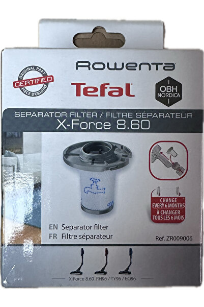 TEFAL - Rowenta X-Pert 6.60/X-Force Flex 8.60 Şarjlı Süpürge Filtre