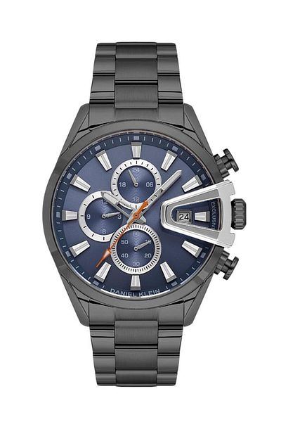 Daniel Klein Dke.1.10632-4 Exclusive Men's Smoked Wristwatch - All Functions Active