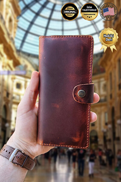 Vardo [ Isim Yazılabilir ] Astrid American Leather Telefon, Kağıt Ve Bozuk Pa...