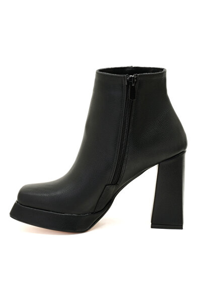 Desa Kadın Siyah Platform Topuklu Bot