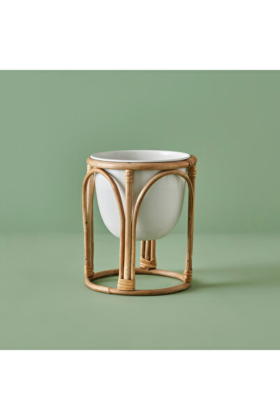 Bella Maison Glim Saksı Krem (22x22x25 cm)