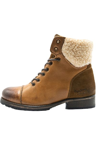 Pepe Jeans Καφέ Γυναικείες Μπότες Pepe Jeans Melting Warm