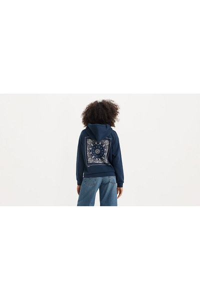 Levi's Суитшърт с качулка Emme Pa 001U6-0003 в син цвят