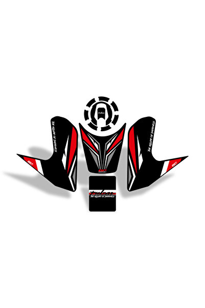 GP KOMPOZİT GP Kompozit Bajaj Pulsar N/F 250 2022-2024 Uyumlu Tank Pad Siyah