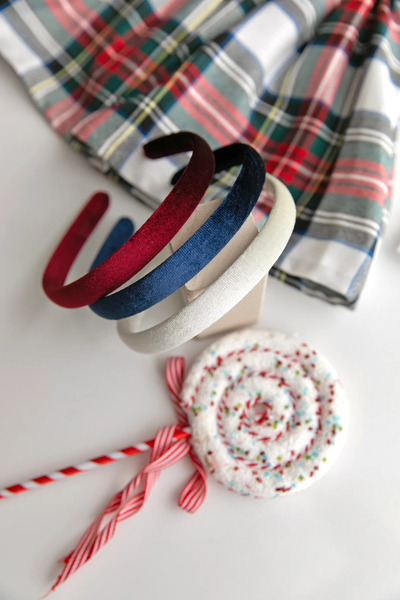 chipiques Set de 3 coroane pentru copii din catifea - Utilizare elegantă, moa...