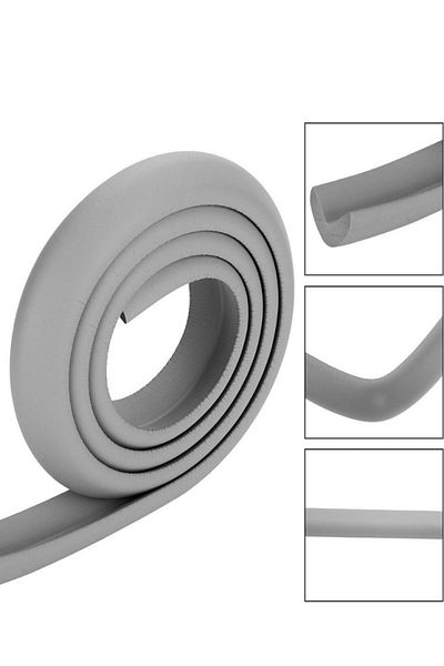 HappiestBaby 2 Meter Gray Soft Edge Protector - Multi-Purpose