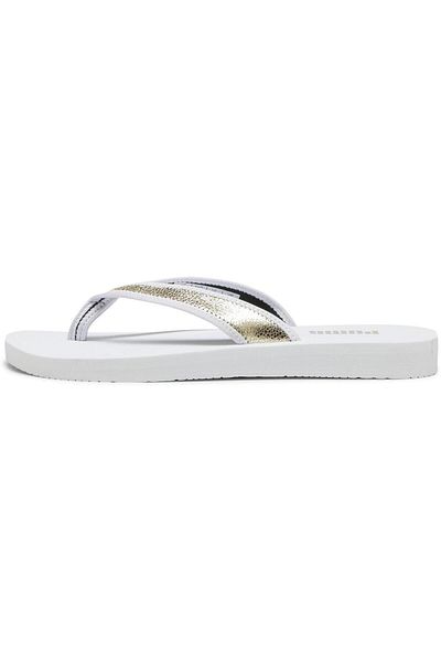 Puma Dámské žabky Puma Sandy Flip Metallic Shine, Bílé