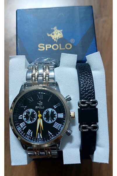 SPOLO Erkek Kol Saati 2'li Set