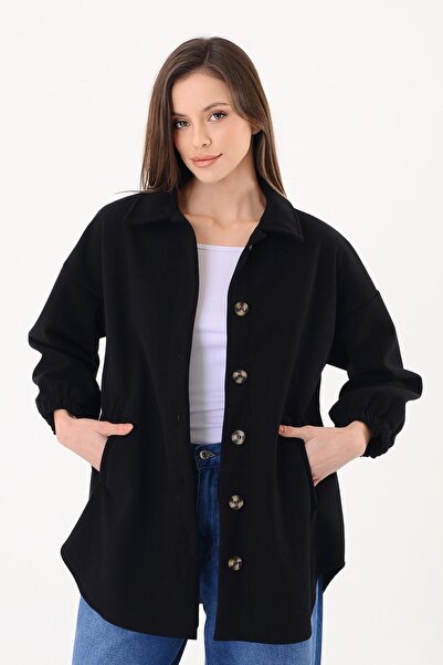 Hazel سترة نسائية سوداء