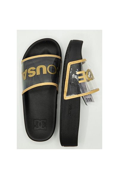 DC Shoes Žabky DC Boty Dc Slide Platform Se, Černá, Dámské