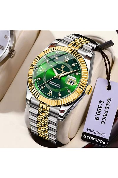 POEDAGAR Datejust Defines Classical Elegance Poedagar New Season Luxury Men's Wristwatch