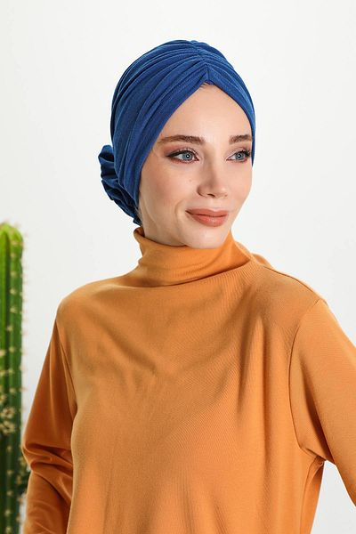 Aisha's Design Winter Rose Bonnet Turban - B-21Rb