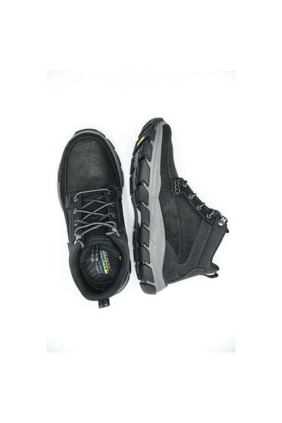 SKECHERS Boty Skechers Relaxed Fit Respected - Boswell, Black, Men