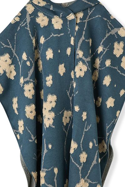 Uludağ Triko Indigo Embossed Hooded Shutters