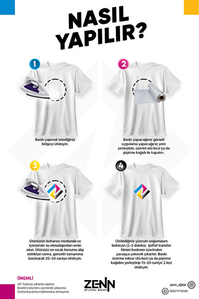 zenn dijital Kuromi Ütü İle Yapışan Dtf Baskı