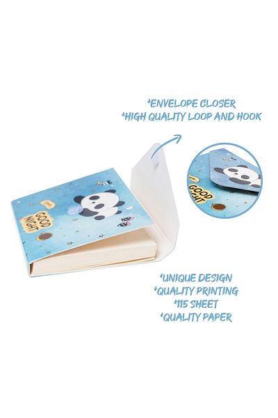 VUKİ Bloc de note model cu scrisoare Panda