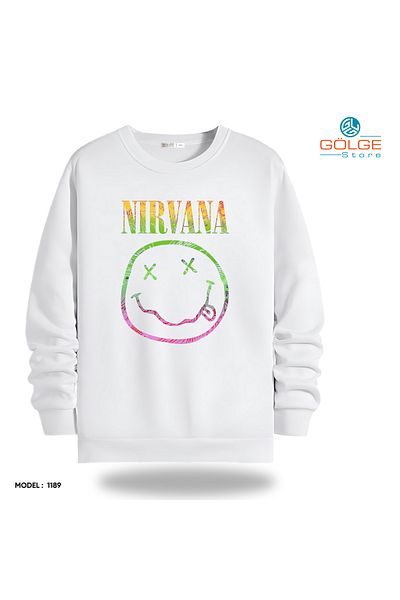 Gölge Store Infinite Rock Spirit: Metallica Image Sweatshirt Now in Stock |   Crew Neck Unisex Slimfit