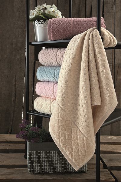 GONCA TEKSTİL Delux Anchor 30X50 - 12 Pack 100% Cotton Kitchen /Hand /Face / Towels