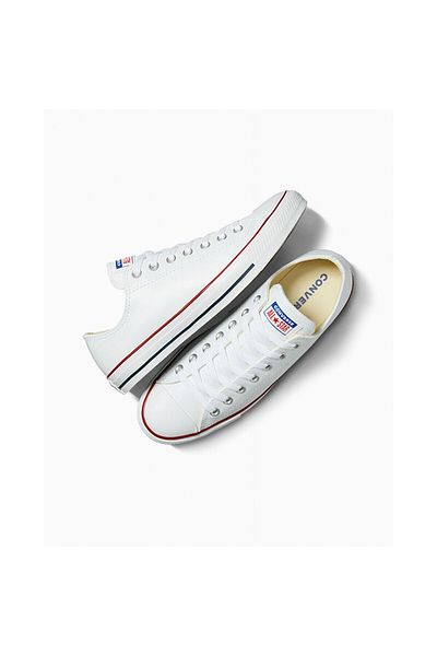 converse Tenisky Converse Chuck Taylor Ox Leather, bílé, unisex