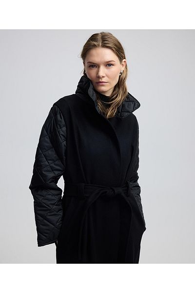 İpekyol Quilted mix coat