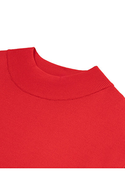 İpekyol Yırtmaçlı triko elbise