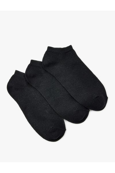 Koton Σετ 3 κάλτσες μποτάκια Basic Cotton Blended