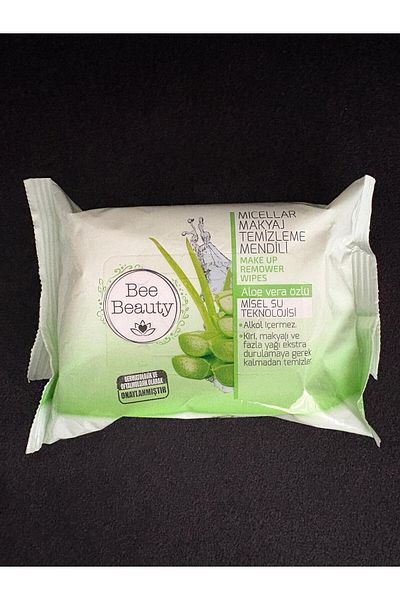 Bee Beauty مجموعة من 25 مناديل إزالة المكياج ميسيلار