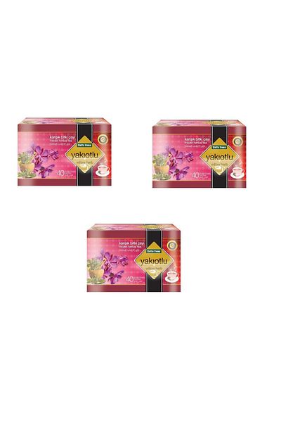 Shiffa Home Yakıotlu Mixed Herbal Tea 40 Pieces 3 Pieces