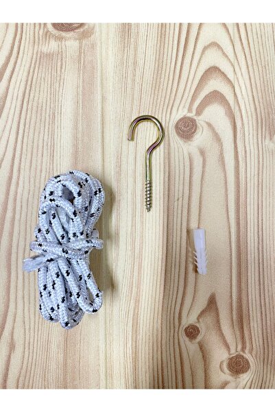 kidszone جهاز تعليق هوبالا جامبينج، حبل 2 متر، 1 وتد، 1 خطاف