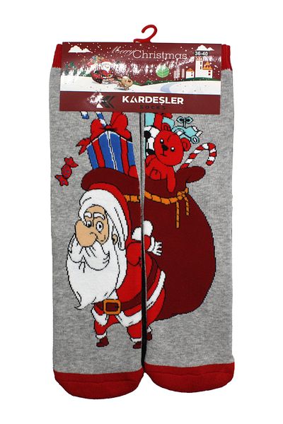KARDEŞLER ÇORAP Нова година, Коледа, Коледа, цветни шарени чорапи за кърпи