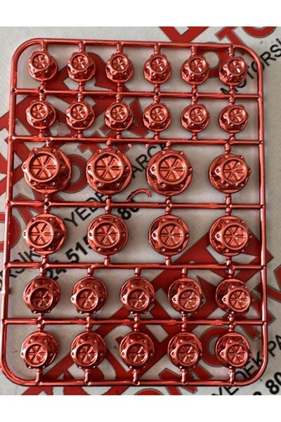MTO Vida Süsleme Kapağı Kırmızı Set