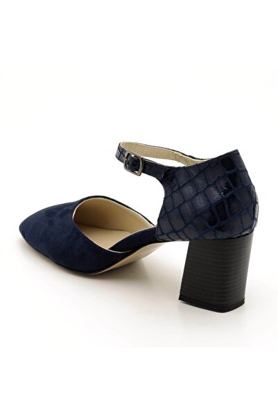 İriadam 40 - 41 - 42 - 43 - 44 9797 Navy Blue Suede Large Size Shoes