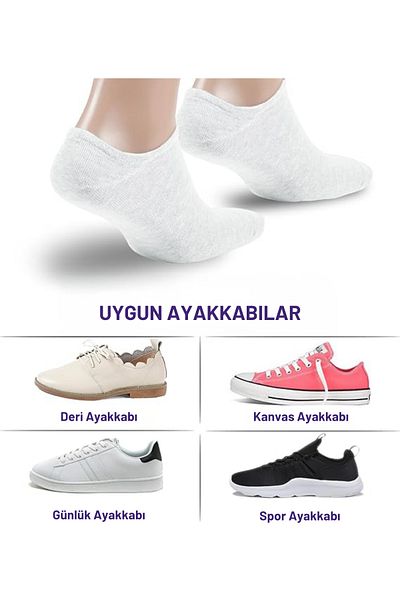 BLACK DEER 12 чифта бамбукови чорапи балерина унисекс, мъжки, дамски чорапи
