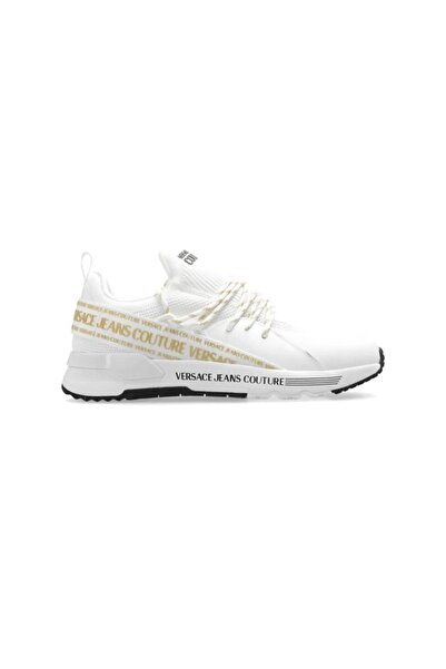 Versace Women's Versace Dynamic Sneaker Shoes - White / Gold