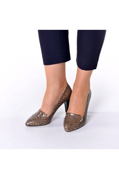 İriadam 40-41-42-43-44 Large Size Women's High Heel Shoes