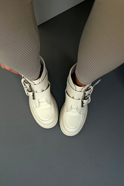 Mupa Shoes Μπεζ Γυναικείες Μπότες