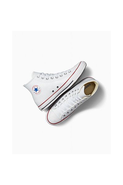 converse Tenisky Converse Chuck Taylor HI Leather, bílé, unisex