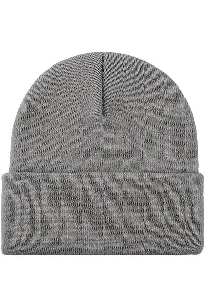 Melodi Scarf Dark Gray Women's Beret - Winter Folded, Basic Model