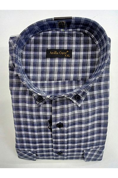 ATİLLA ÖZER Κλασικό Casual Cutout Διπλές τσέπες με καπάκι κουμπιά κοντομάνικο